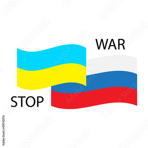 Stop war. No war. poster with yellow stop war russia ukraine for concept design. Vector illustration. stock image. Free Download Stop war. No war. poster with yellow stop war russia ukraine for concept design. Vector illustration. stock image. - GFXLoad