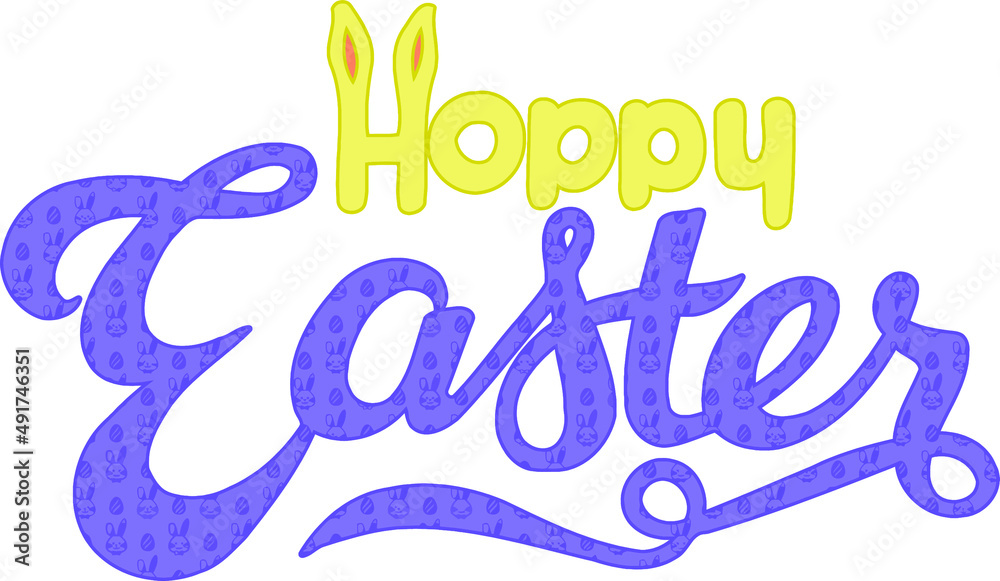 hoppy easter sign design hoppy easter sign design