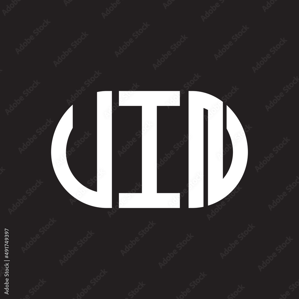 VIN letter logo design. VIN monogram initials letter logo concept. VIN letter design in black background. VIN letter logo design. VIN monogram initials letter logo concept. VIN letter design in black background.