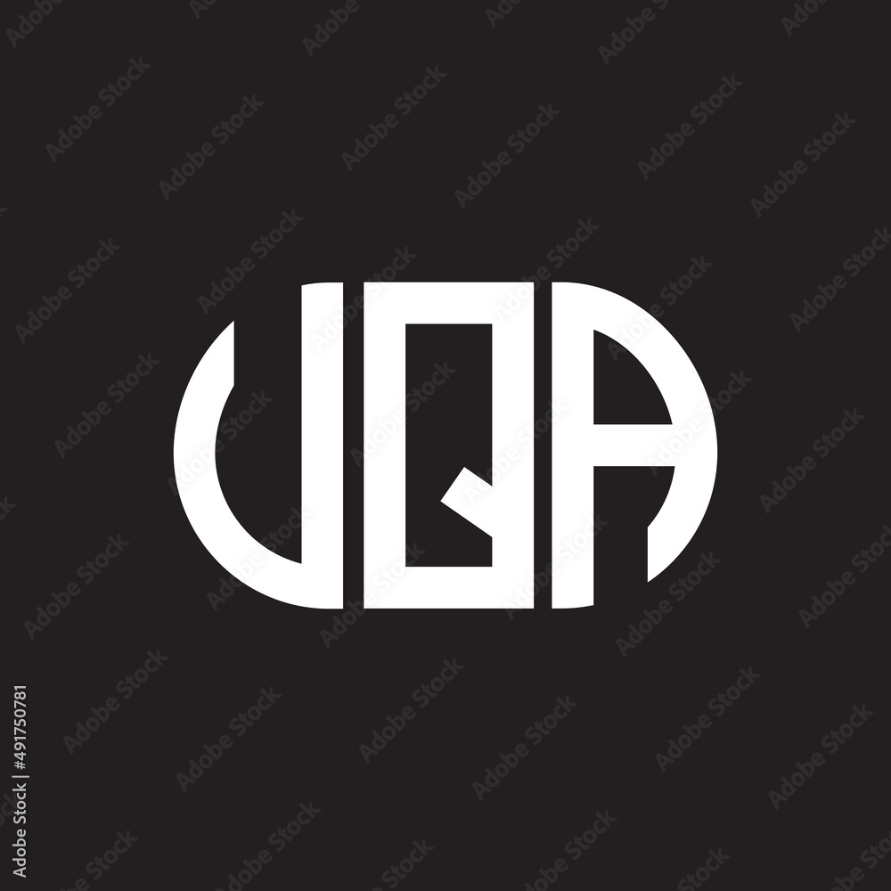 VQA letter logo design. VQA monogram initials letter logo concept. VQA letter design in black background. VQA letter logo design. VQA monogram initials letter logo concept. VQA letter design in black background.