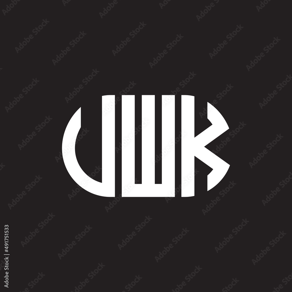 VWK letter logo design. VWK monogram initials letter logo concept. VWK letter design in black background. VWK letter logo design. VWK monogram initials letter logo concept. VWK letter design in black background.