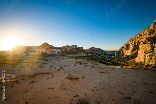 Landscape of Cabos San Lucas, Mexico. Rocky Mountains. photo