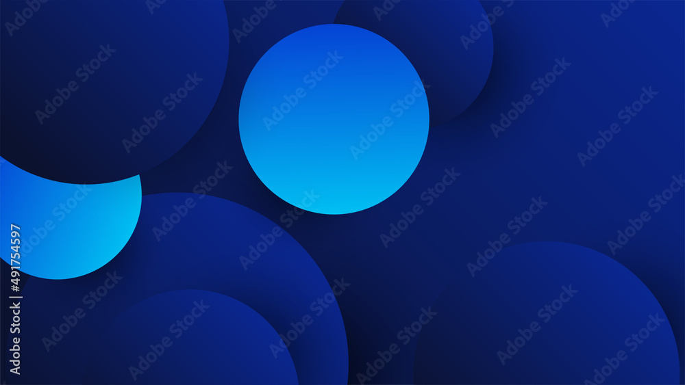 Modern dark blue abstract background paper shine and layer element vector for presentation design. Suit for business, corporate, institution, party, festive, seminar, and talks.