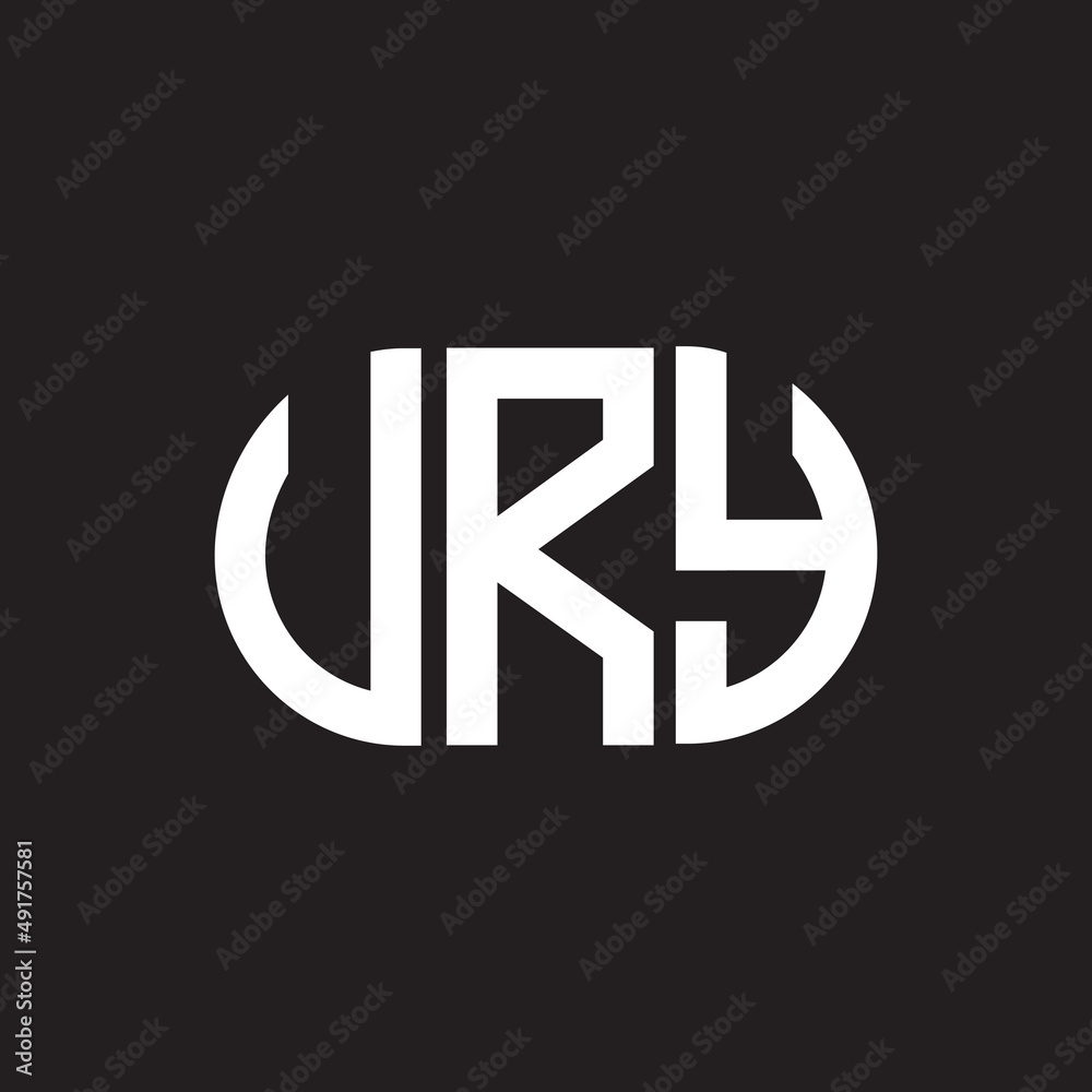 VRY letter logo design. VRY monogram initials letter logo concept. VRY letter design in black background. VRY letter logo design. VRY monogram initials letter logo concept. VRY letter design in black background.