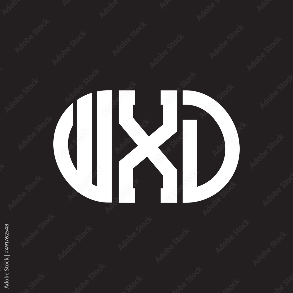 WXD letter logo design. WXD monogram initials letter logo concept. WXD letter design in black background. WXD letter logo design. WXD monogram initials letter logo concept. WXD letter design in black background.