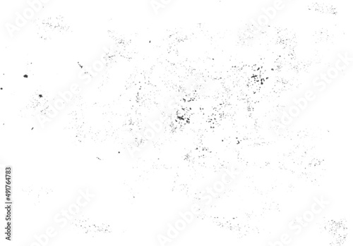 abstract black monochrome grunge distressed effect dust wear vintage dirt grainy pattern on white.