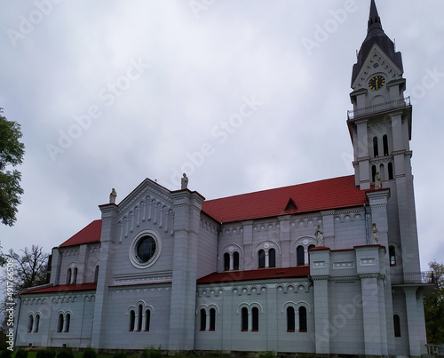 Monastery of St. Gerard with The church named in honor of the Holy Virgin. It serves as a refuge for monks redemptorist. A majestic stone church was built In 1868 in Neo-Gothic style. photo