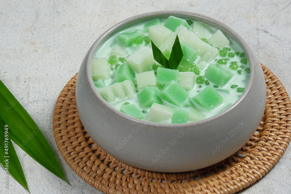 Buko salad or buko pandan, usually sliced as a young coconut salad,is a ...