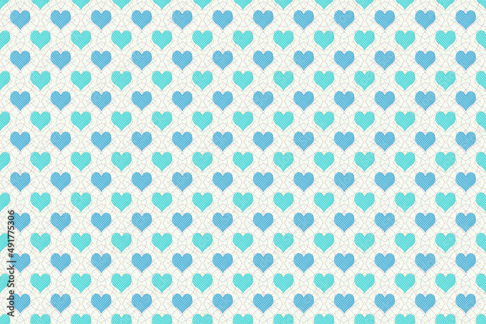 seamless light blue heart pattern glitter pattern background,cute pattern wallpaper on white background