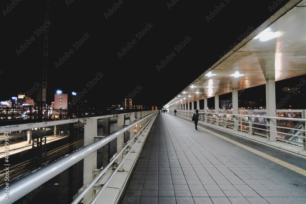 Obraz premium bridge at night