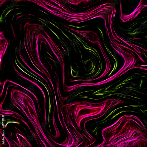 Multicolor abstract background with abstract smooth lines.