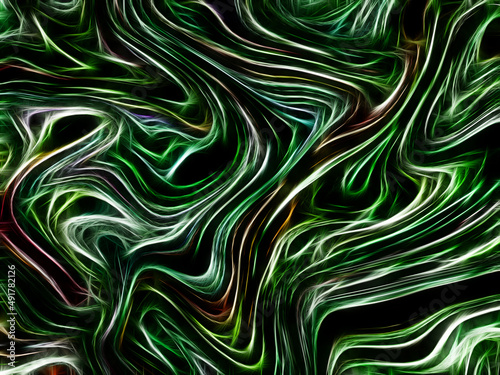 Multicolor abstract background with abstract smooth lines.