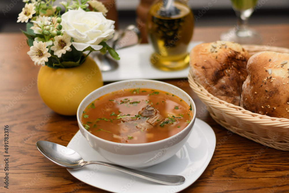 beef soup romanian traditional cuisine beef soup romanian traditional cuisine