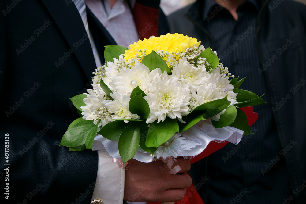 Bride's bouquet close-up Bride's bouquet close-up