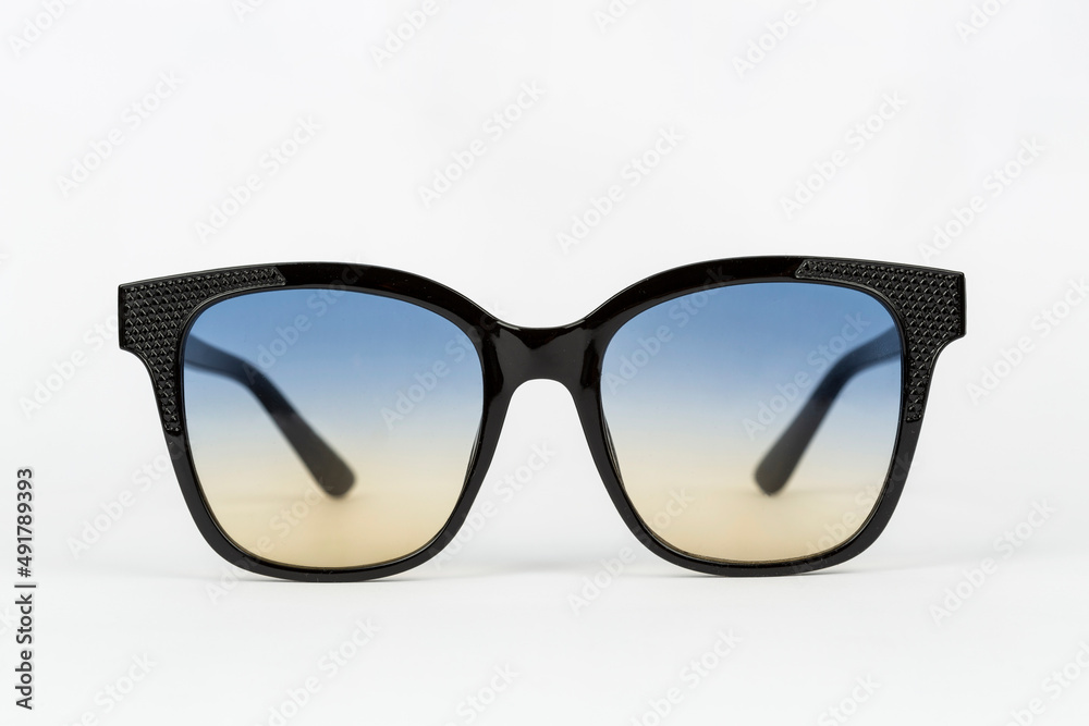 sunglasses on a white background sunglasses on a white background
