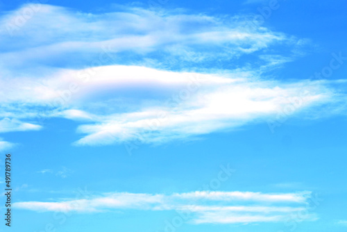 Blue sky with clouds
