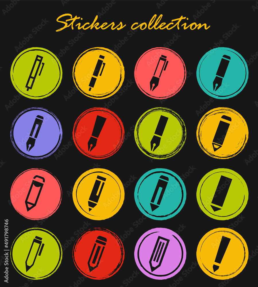 Edit icon set Edit icon set