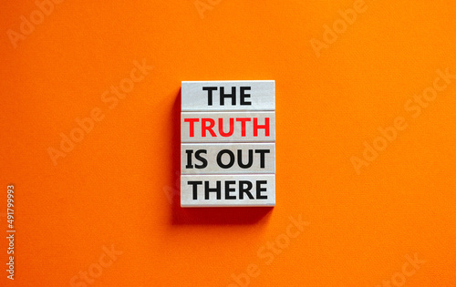 Canvastavla The truth is out there symbol