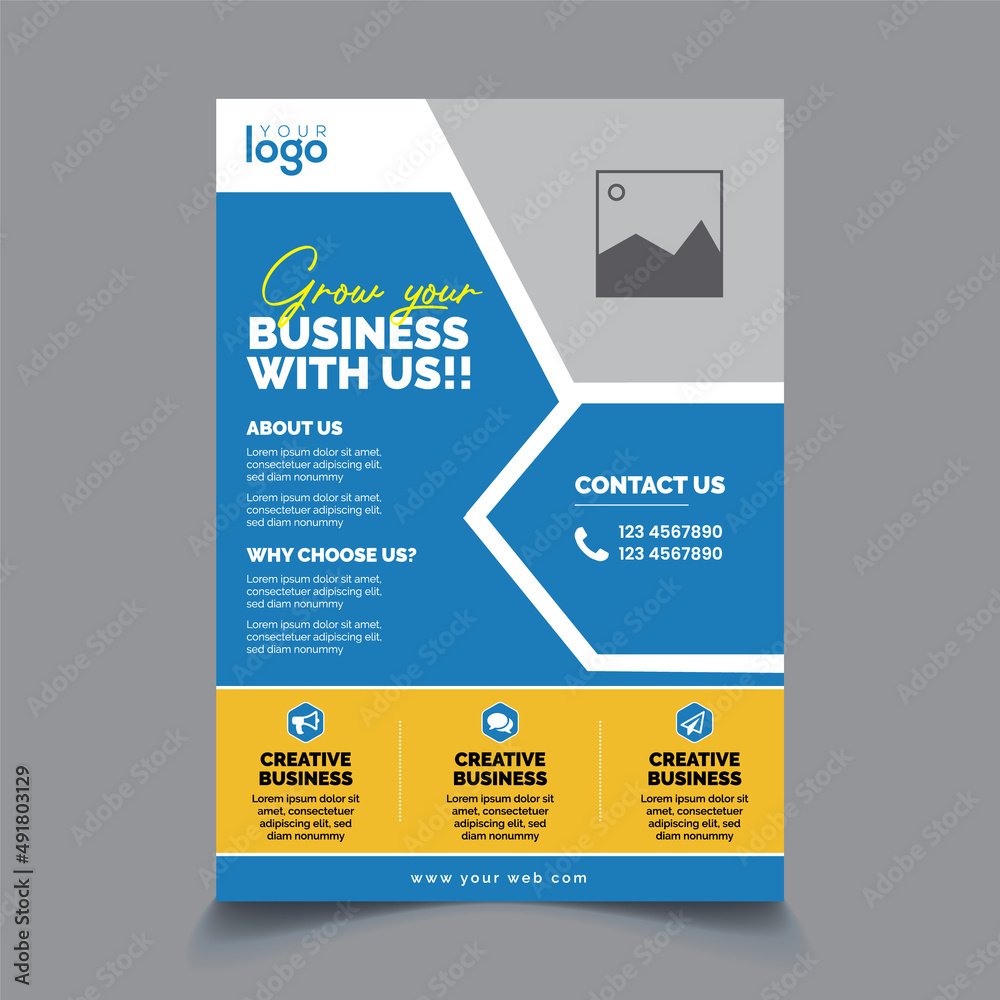 Corporate Business Flyer design template editable print ready file Corporate Business Flyer design template editable print ready file