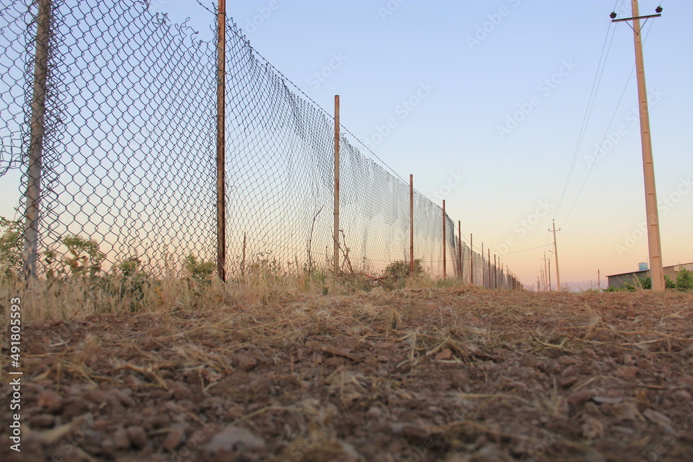 wire fence