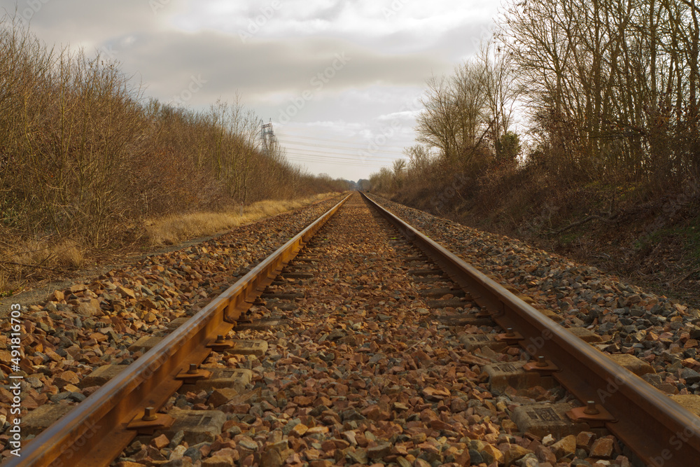 Fototapeta premium rails