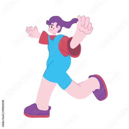Dancing girls,a passionate young woman