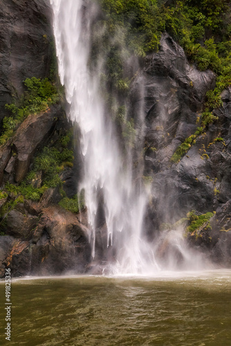 Fels  Wasser  Wasserfall.