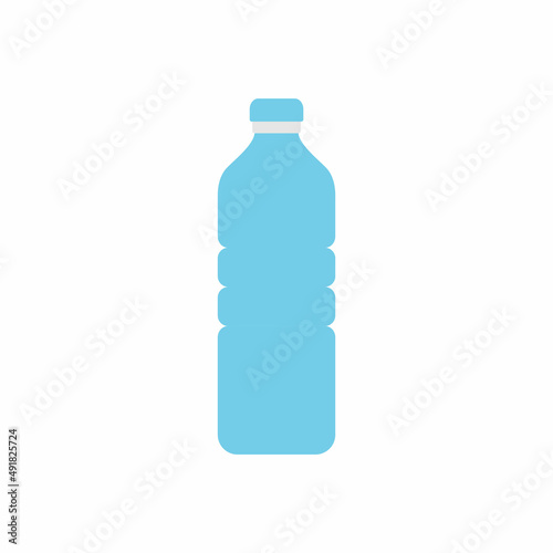 mineral water bottle icon design template illustration vector