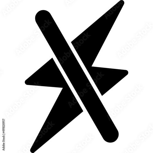 Zap Off Icon