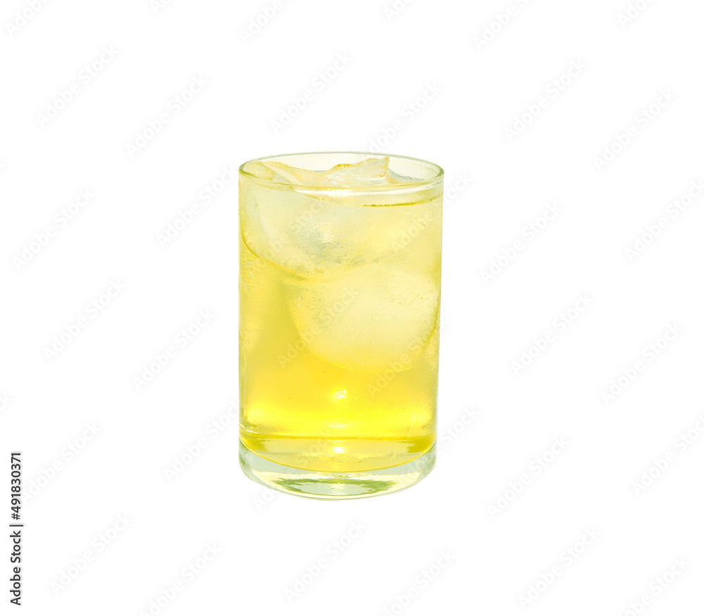 custom made wallpaper toronto digitalTea glass isolated on white background 