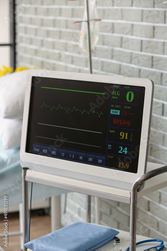Modern heart rate monitor i...