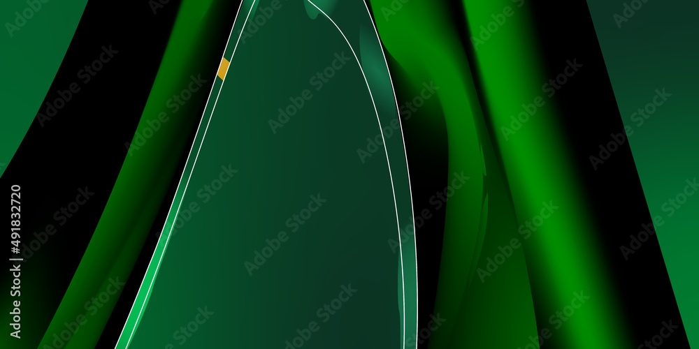 Naklejka premium Abstract green background