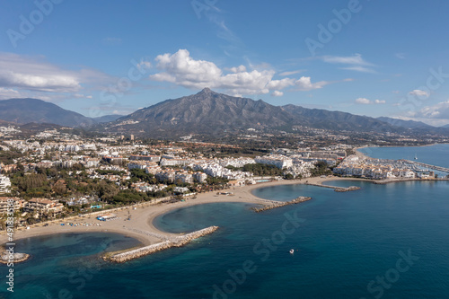 playa de los espigones en nueva Andalucía, Marbella