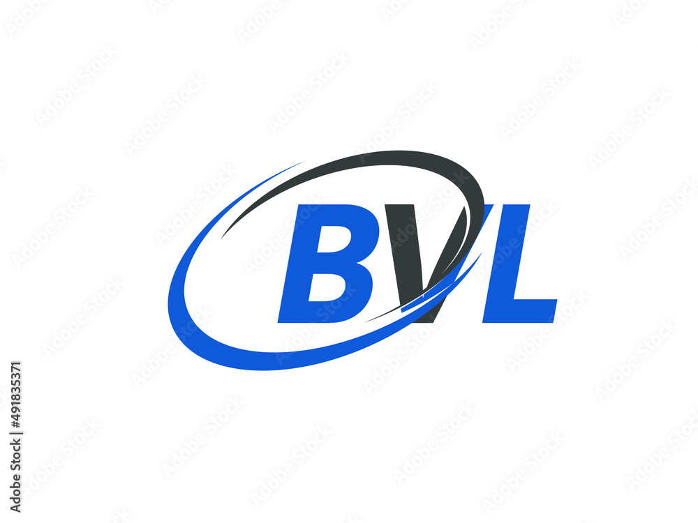 BVL letter creative modern elegant swoosh logo design BVL letter creative modern elegant swoosh logo design