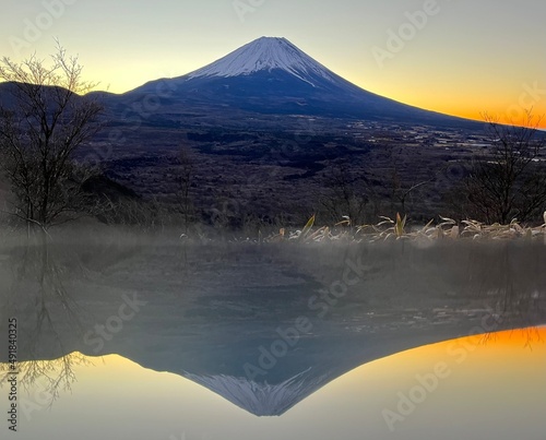 mountain in winter