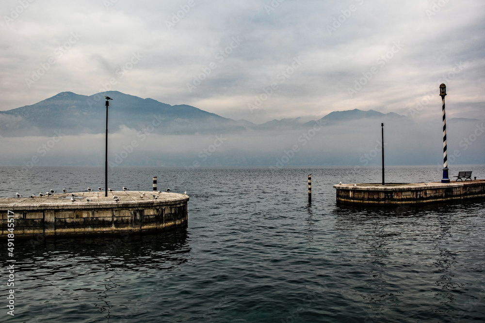 Winter at Lake Garda, seen from Castelletto di Brenzone in Verona Province, Veneto, north east Italy
Winter at Lake Garda, seen from Castelletto di Brenzone in Verona Province, Veneto, north east Italy