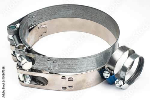 Clamps of different sizes c...