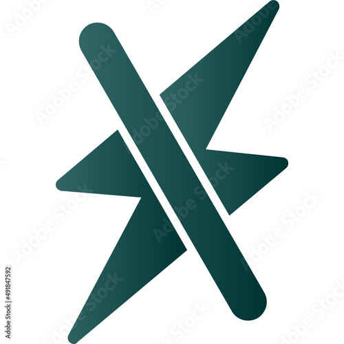 Zap Off Icon