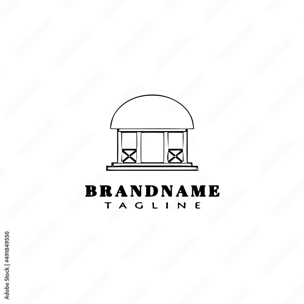 gazebo logo icon design vector creative illustration gazebo logo icon design vector creative illustration