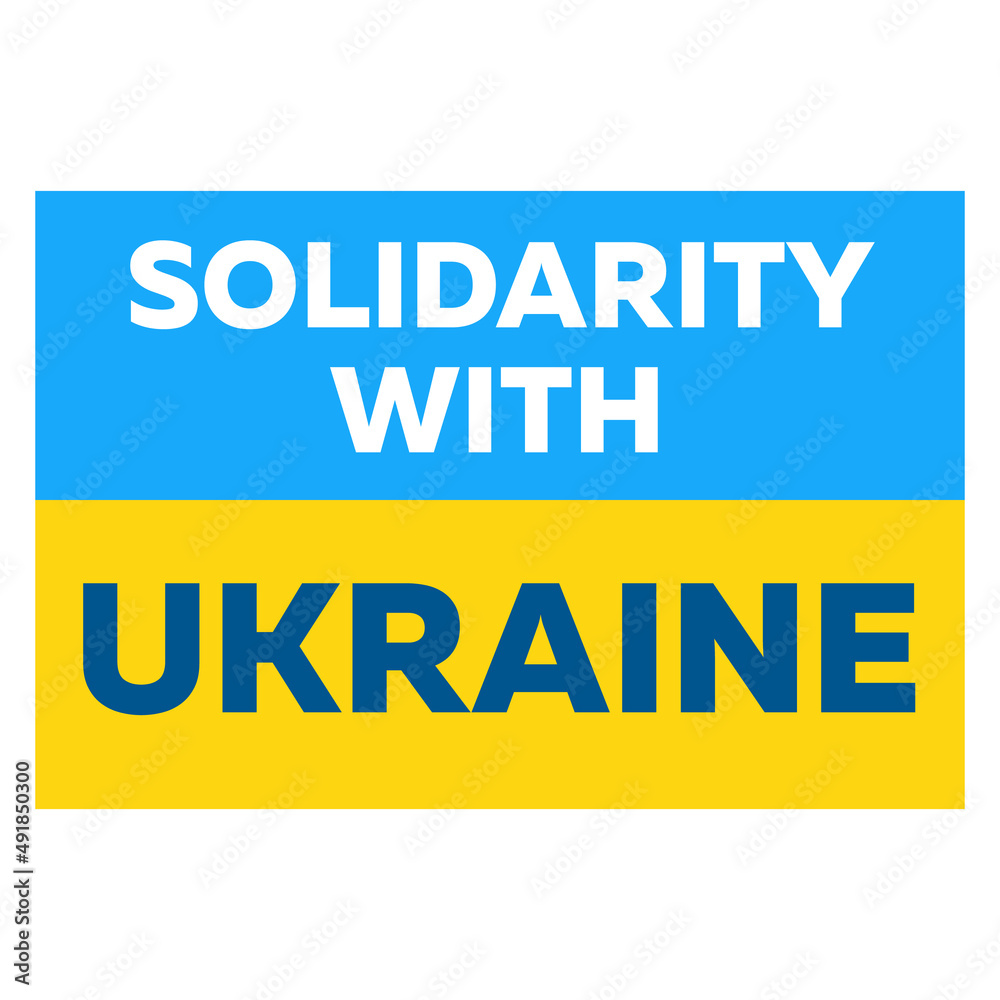 Stand with Ukraine illustration, pray for Ukraine T-shirt design 