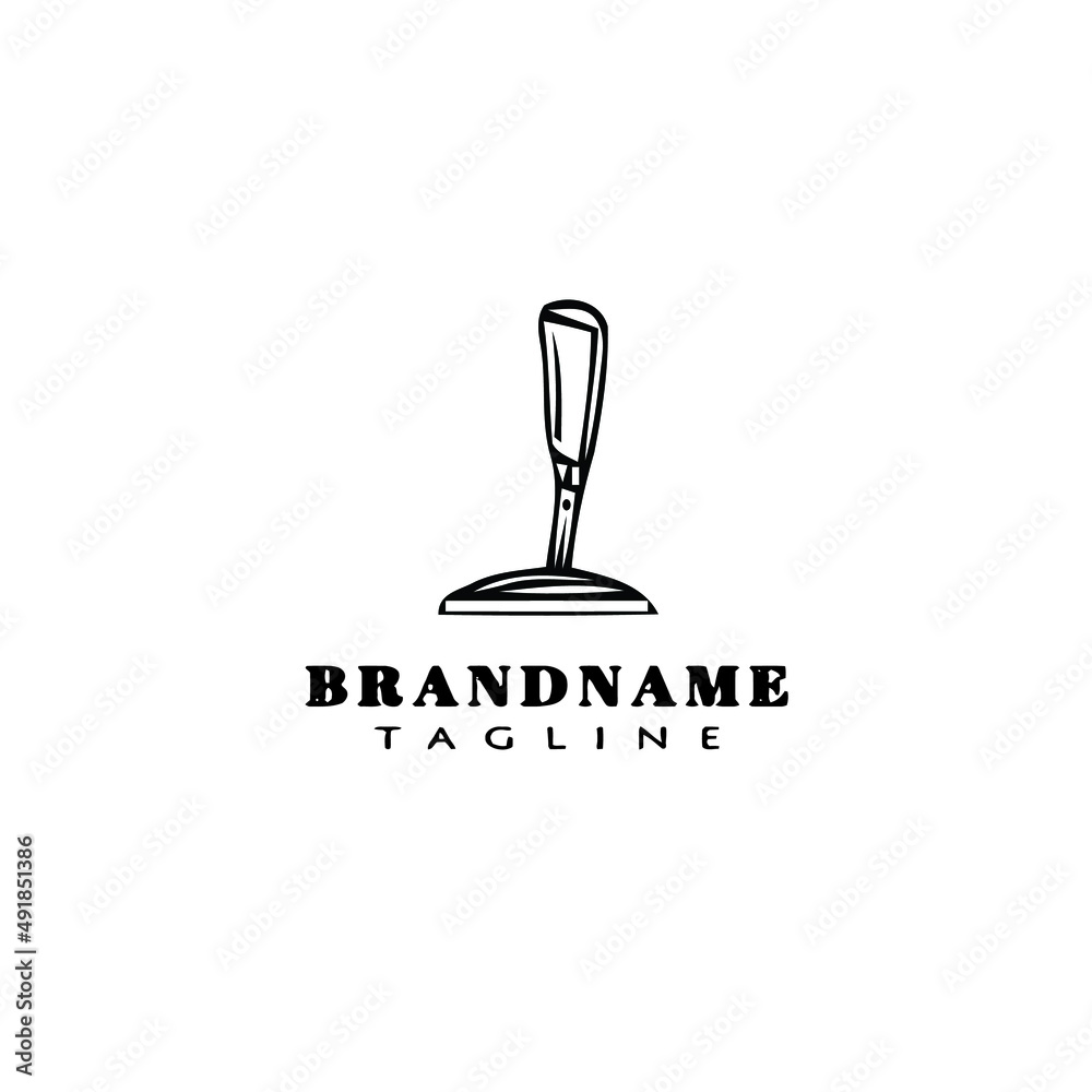 gear box logo cartoon icon design template black isolated vector illustration gear box logo cartoon icon design template black isolated vector illustration