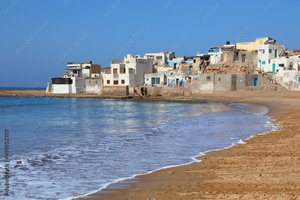 Tifnit fishing town, Morocco