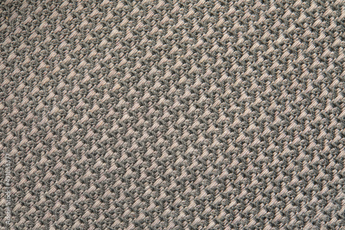 Wallpaper Mural Knitted texture. Texture of jacquard fabric with gray geometric pattern. Crochet mosaic pattern. Torontodigital.ca