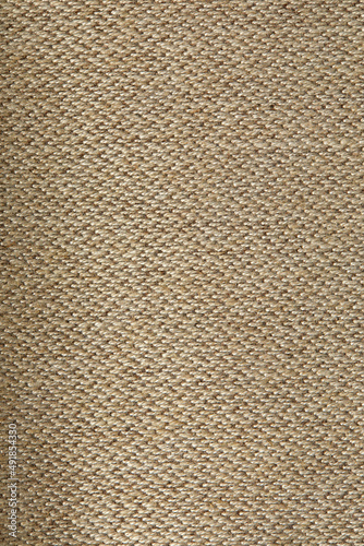 Fotografi Biege linen cloth close-up background