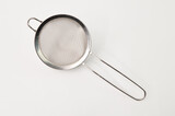 Tea strainer isolated on a white background