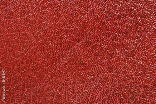 Red leather texture, high quality leather pattern