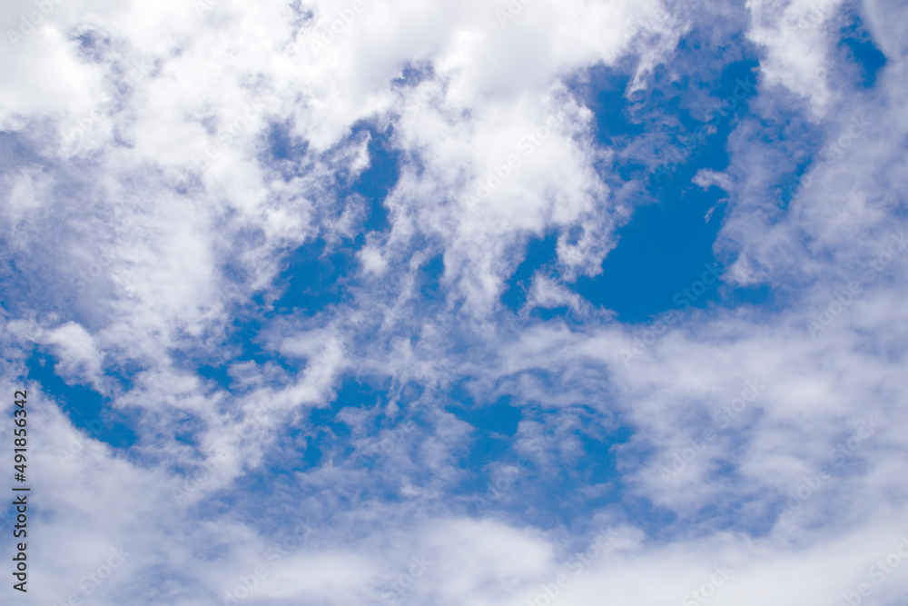 Sky with blue and white cloud beautiful nature background Sky with blue and white cloud beautiful nature background