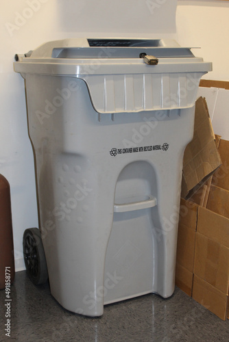 Slika na platnu Paper Recycling Bin For Office Use.