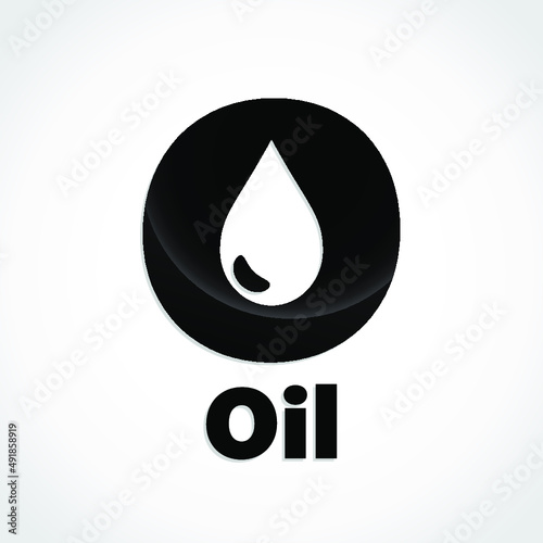 oil drop o logo