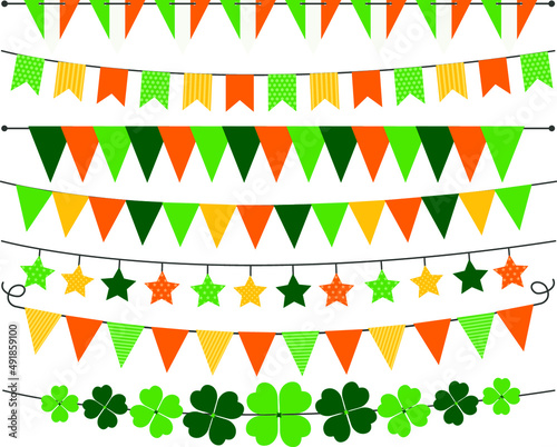 St. Patrick's Day Borders, Garland, Bunting